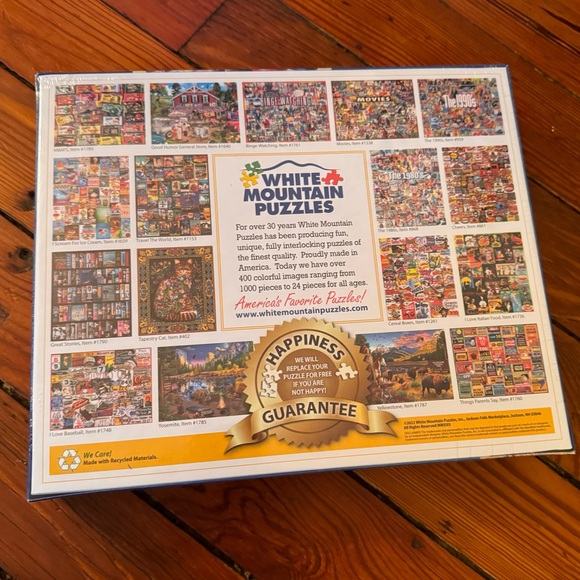 White Mountain Float Shop 500 Piece Jigsaw Puzzle NWT USA - Picture 5 of 7